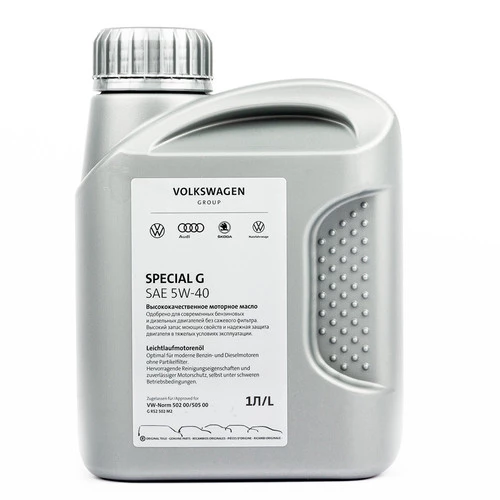 Моторное масло VAG Special GR 5W-40 синтетическое 1 л