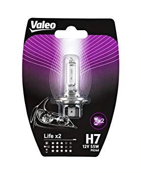 Лампа галогенная Valeo H7 12V 55W, 032516, 1 шт