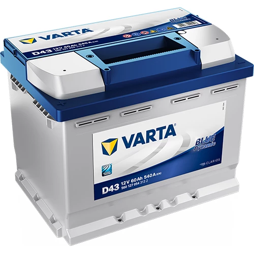 Аккумулятор легковой Varta Blue Dinamic 60 ач 540А Прямая полярность