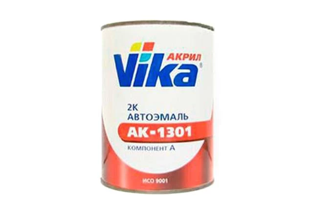 Краска VIKA AK-1301 601 черная (850 г)