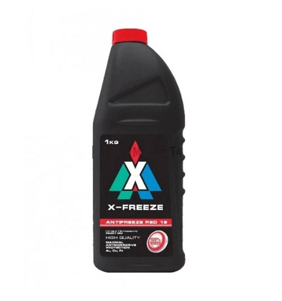 Антифриз X-Freeze Red 12 G12 -40°С красный 1 кг