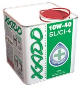 Моторное масло XADO Атомик 10W-40 полусинтетическое 1 л