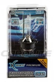 Лампа ксеноновая D4S 12V 35W XENITE 4300К (Premium +20%)