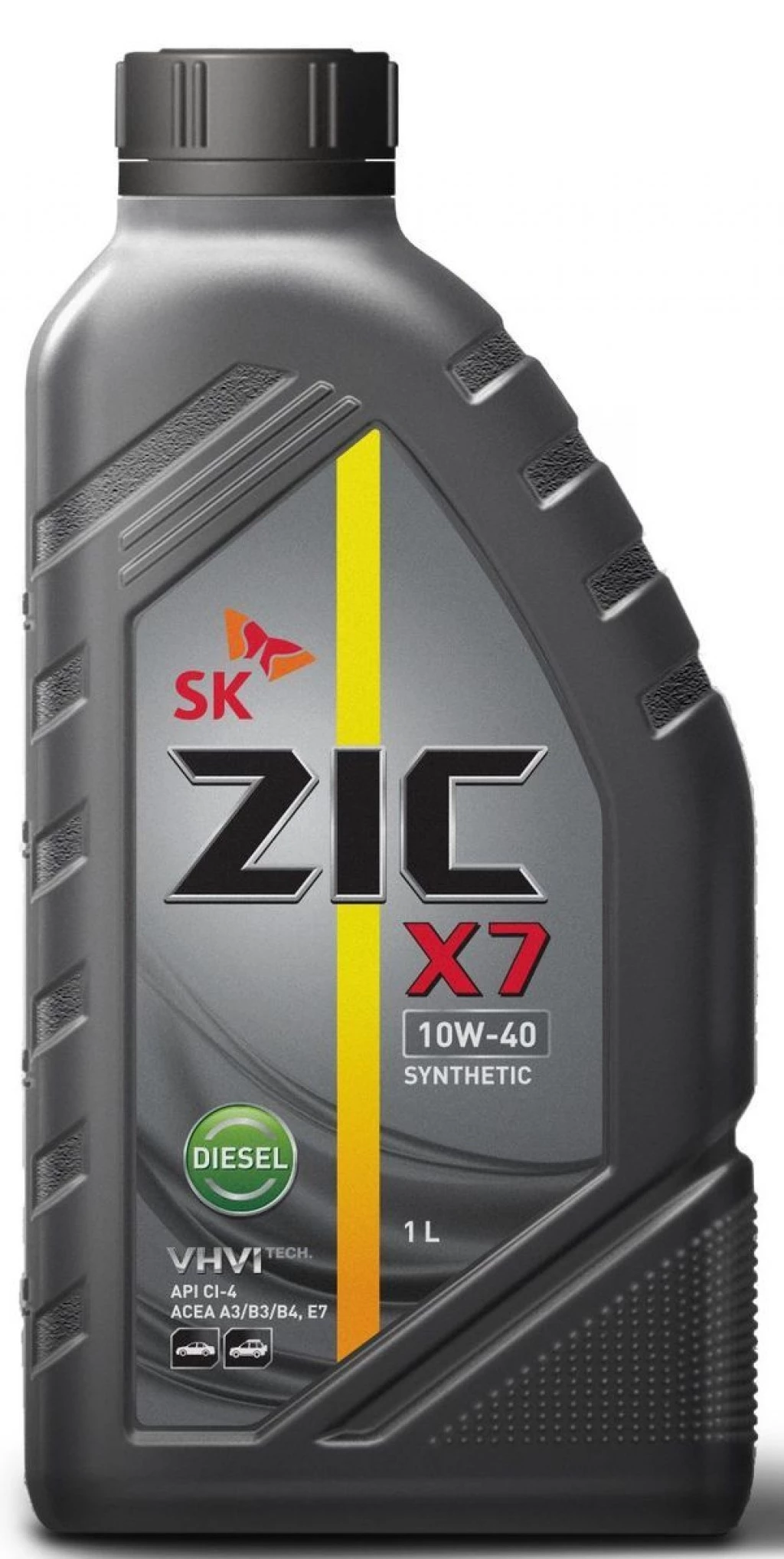 Моторное масло ZIC X7 Diesel 10W-40 синтетическое 1 л