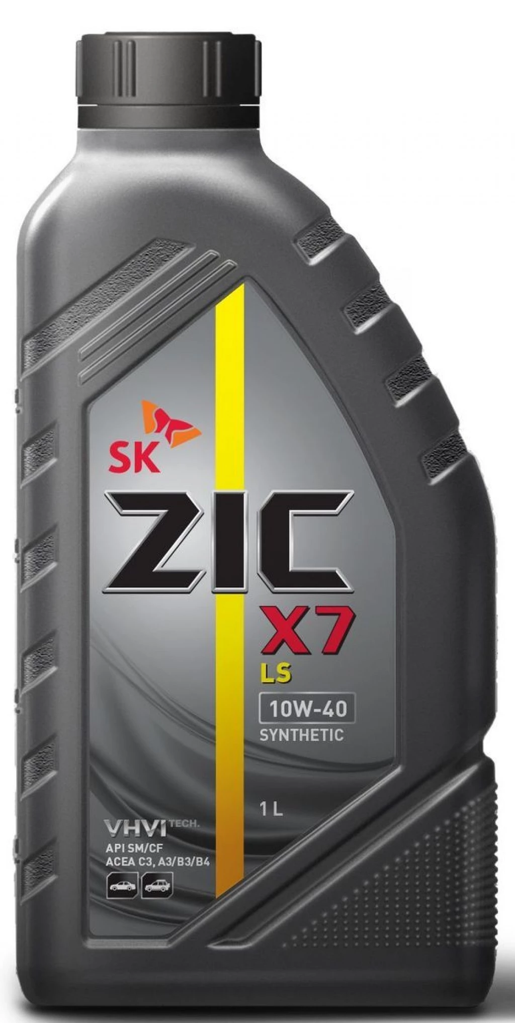 Моторное масло ZIC X7 LS 10W-40 синтетическое 1 л
