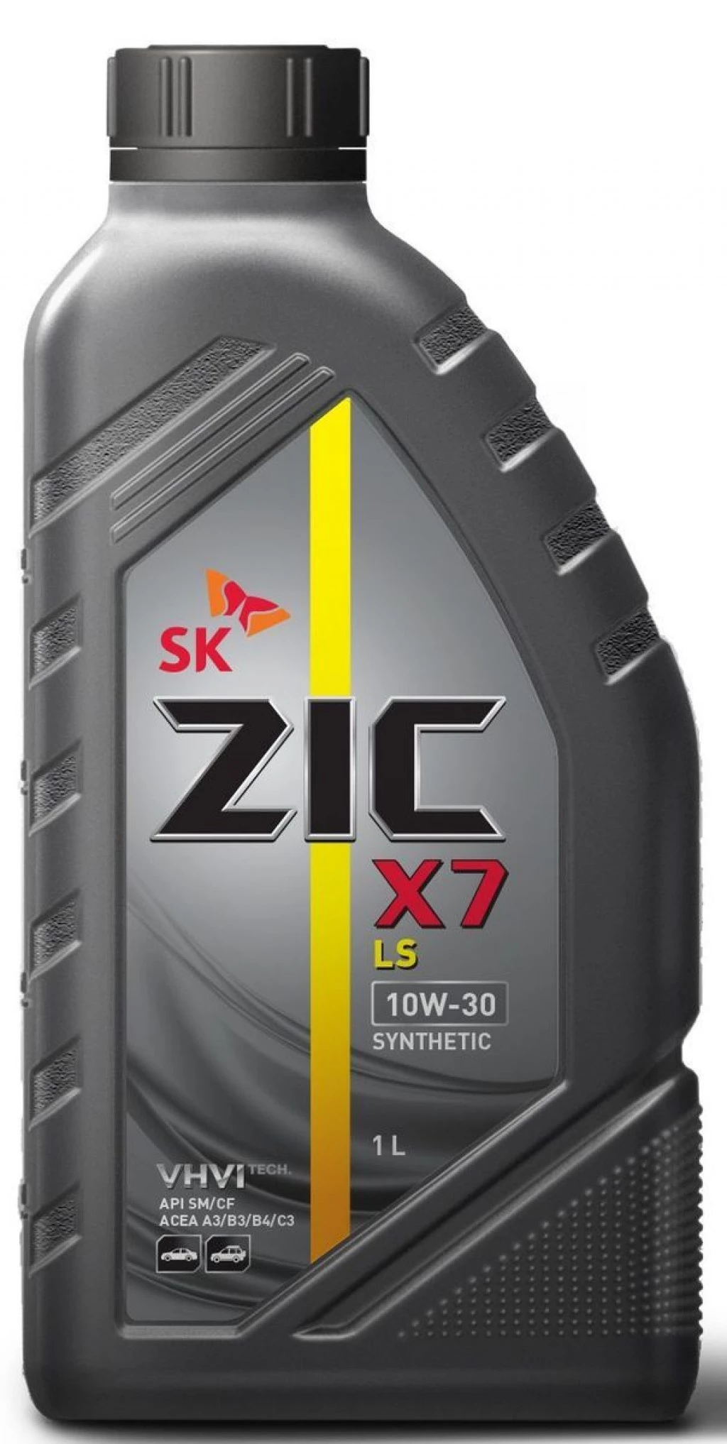 Моторное масло ZIC X7 LS 10W-30 синтетическое 1 л