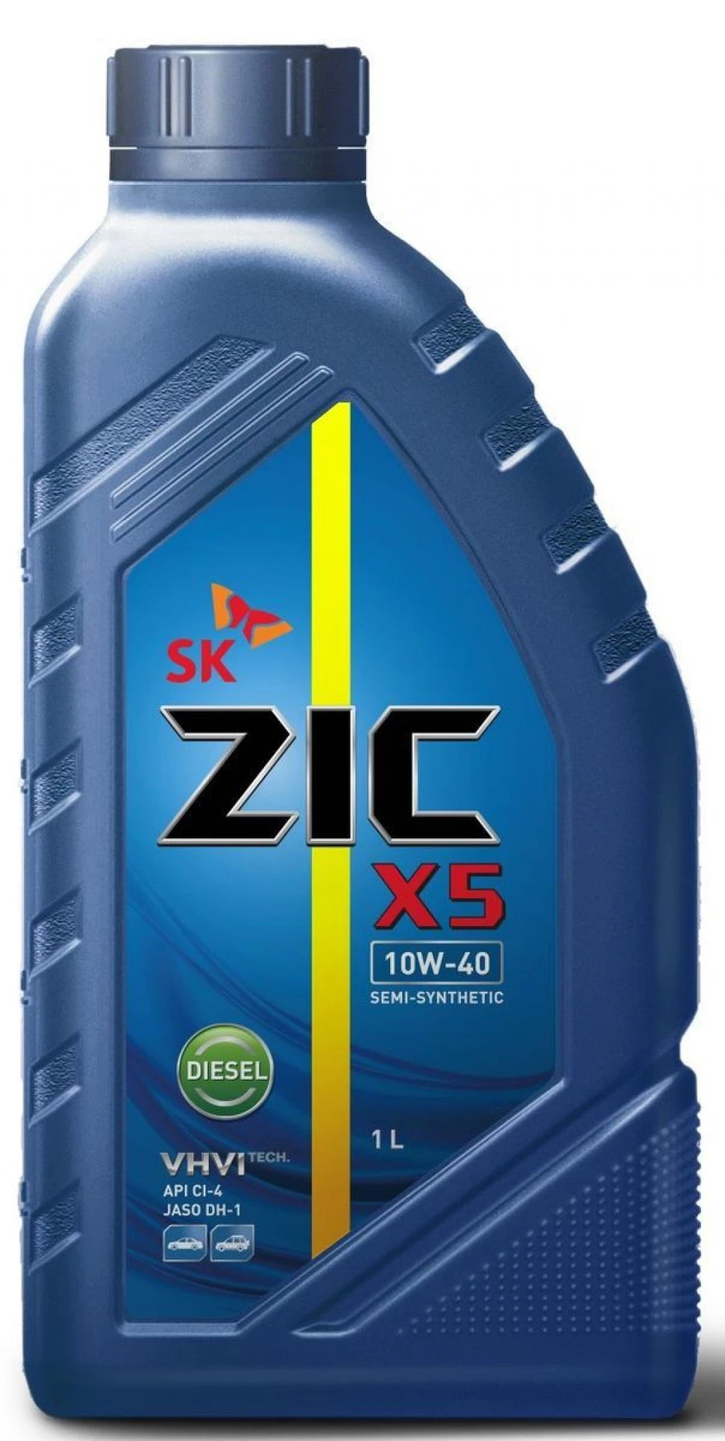 Моторное масло ZIC X5 Diesel 10W-40 полусинтетическое 1 л