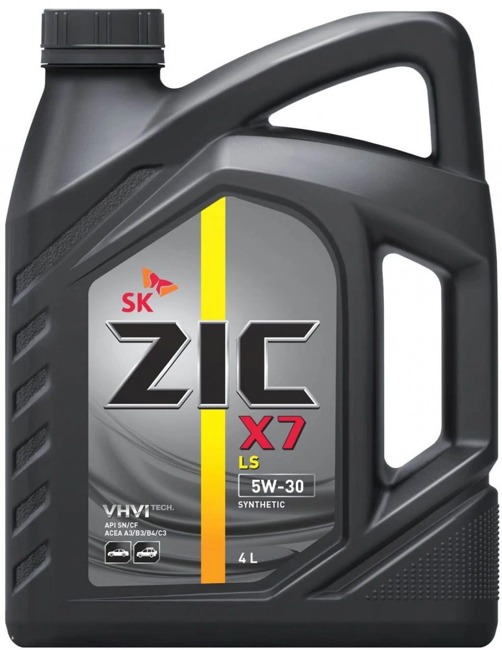 Моторное масло ZIC X7 LS 5W-30 синтетическое 4 л