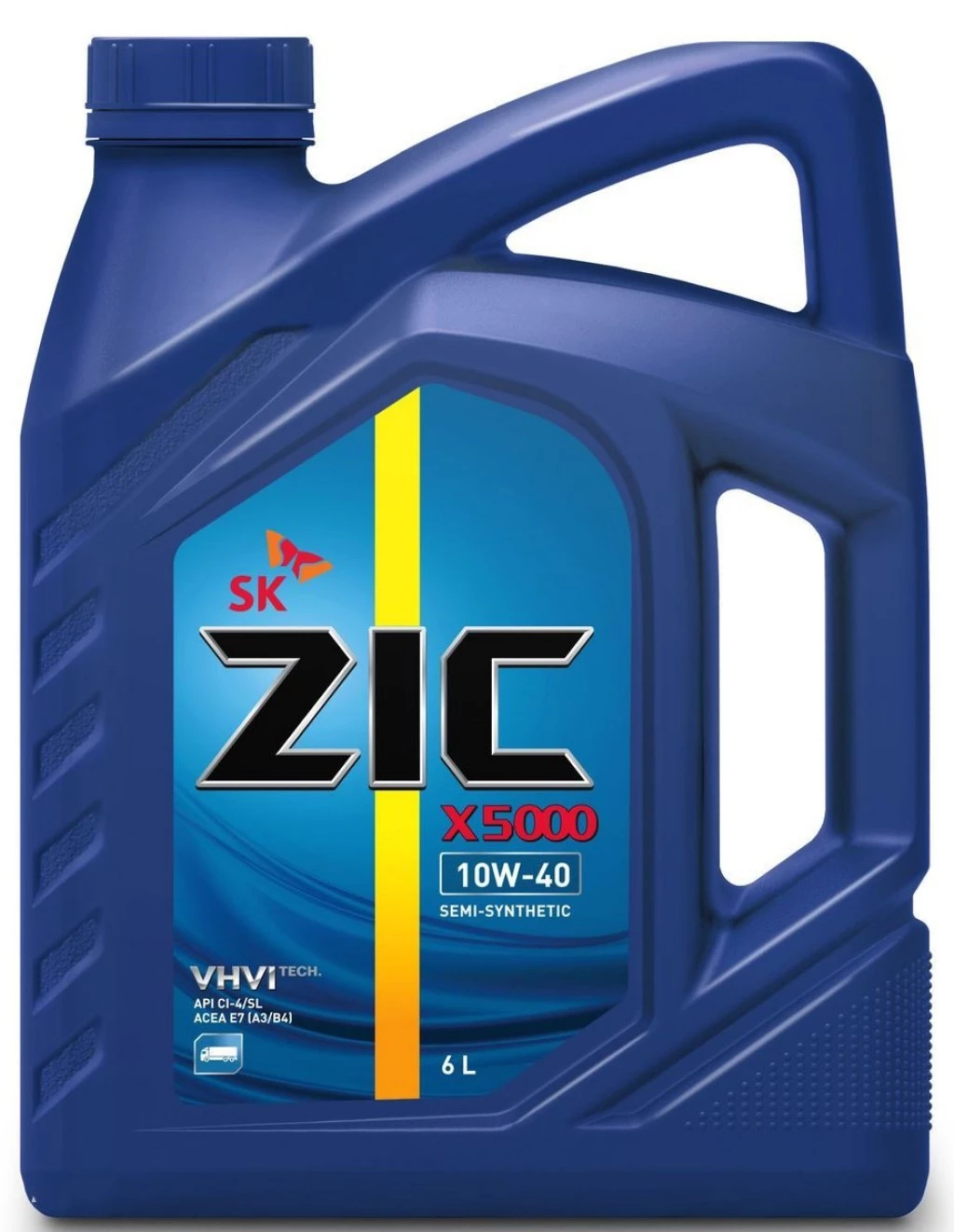 Моторное масло ZIC X5000 10W-40 полусинтетическое 6 л