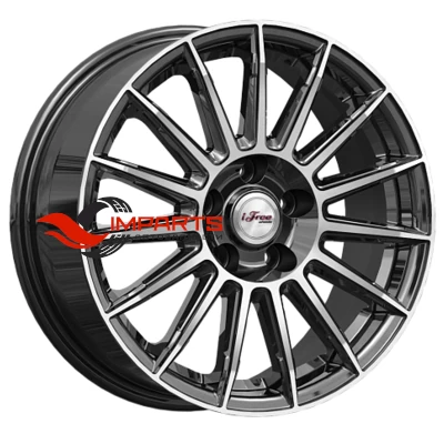 Колесный диск iFree 6,5x16/5x114,3 ET35 D67,1 Азур (КС1052) Блэк Джек