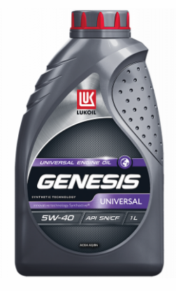 Масло моторное LUKOIL GENESIS UNIVERSAL 5W-40 масло моторное на основе синтетической технологии, 1л