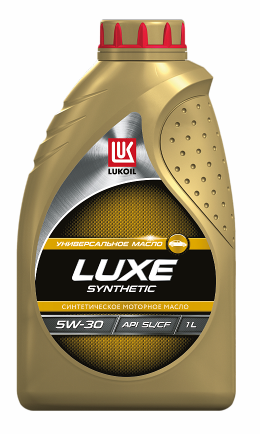 Масло моторное LUKOIL LUXE SYNTHETIC 5W-30, API SL/CF, 1л