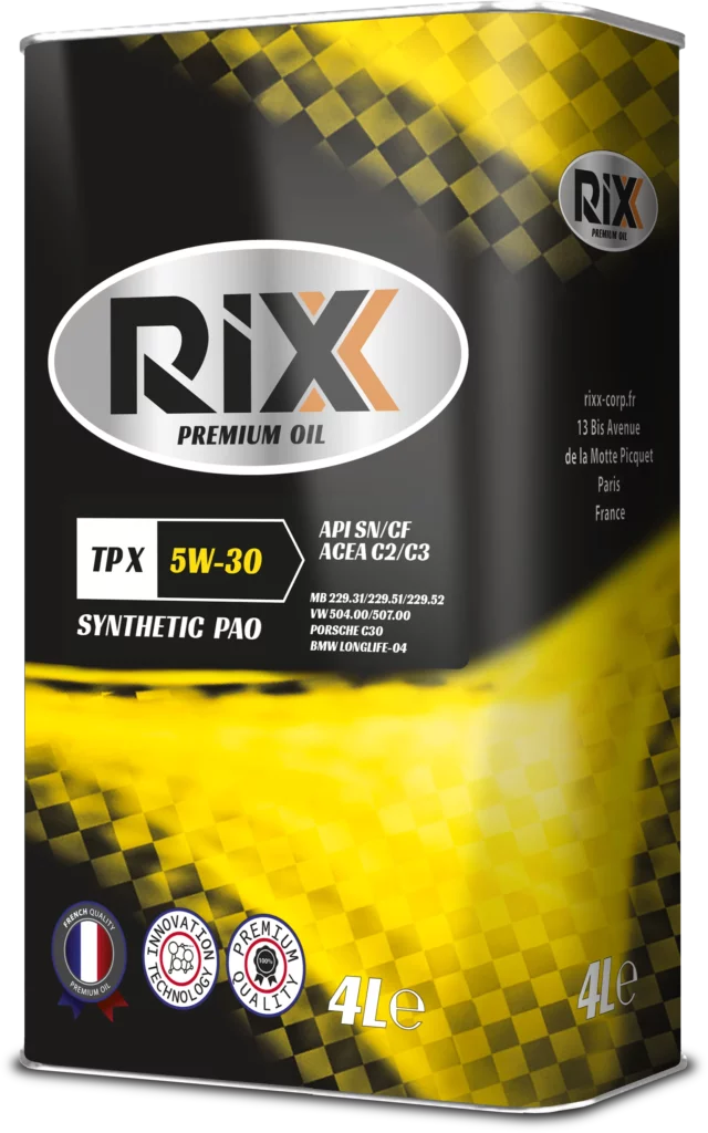 Масло моторное RIXX TP X SAE 5W-30 API SN/CF ACEA C2/C3, 1л