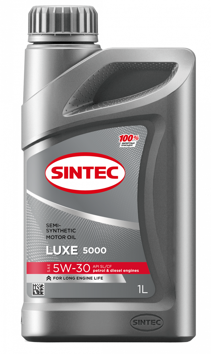 Масло моторное SINTEC LUXE 5000 5W-30 SL/CF, 1л