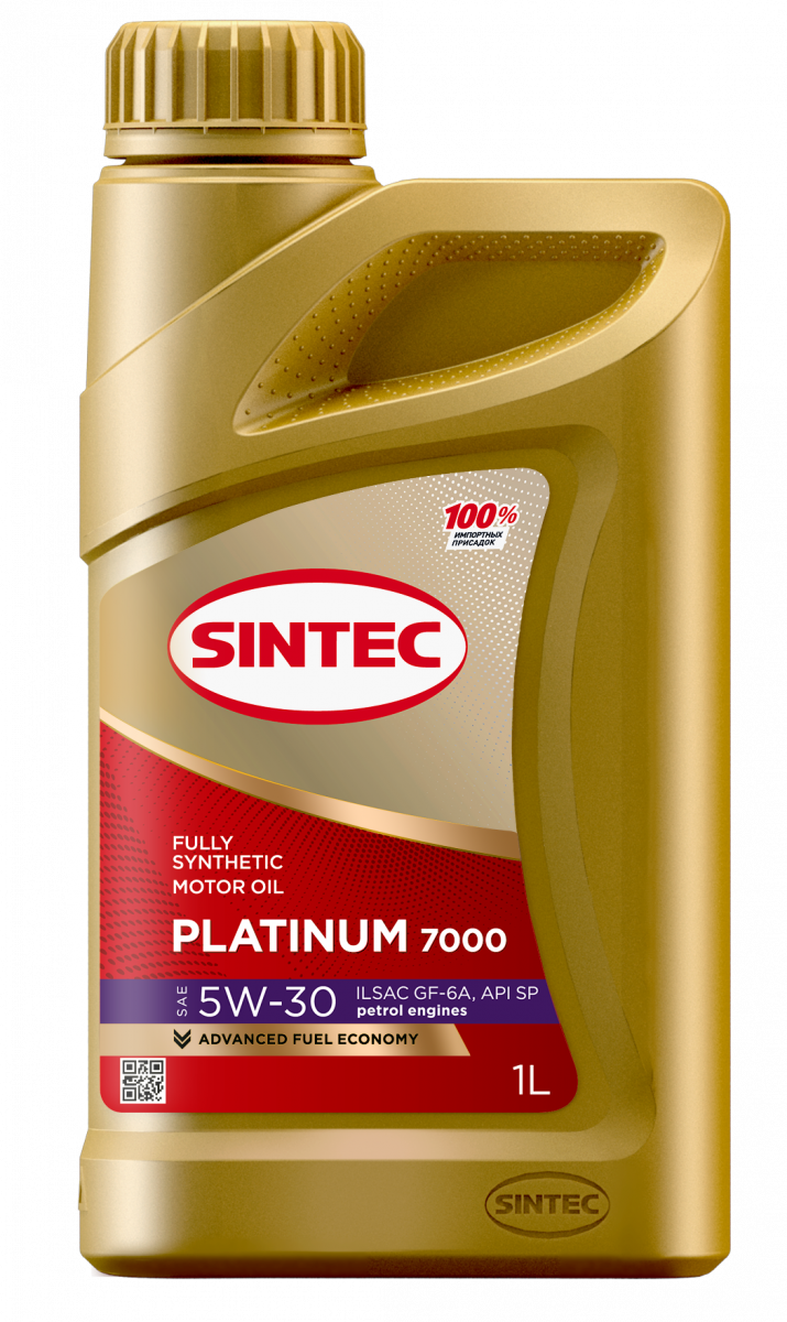 Моторное масло SINTEC PLATINUM 7000 5W-30 GF-6A, 1л