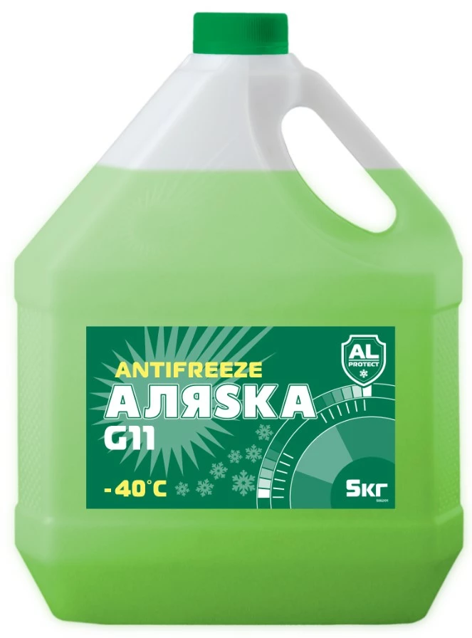 Антифриз Аляска G11 -40°С зеленый (арт. 5062)