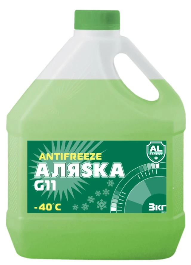 Антифриз Аляска G11 -40°С зеленый (арт. 5537)