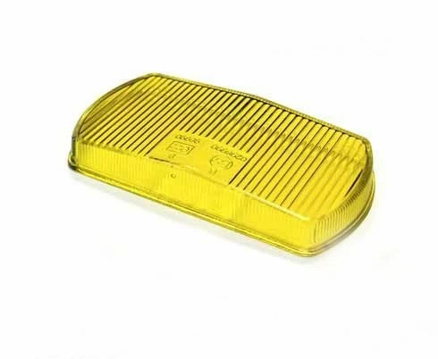 Стекло фары противотуманной (желтое) ТН105-03