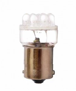 Лампа подсветки светодиодная P21W 24V КЭП (G18.5 9 led white)