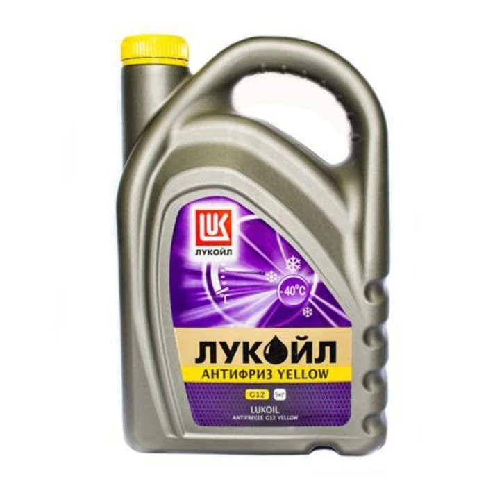 Антифриз Lukoil G12 -40°С желтый 5 кг