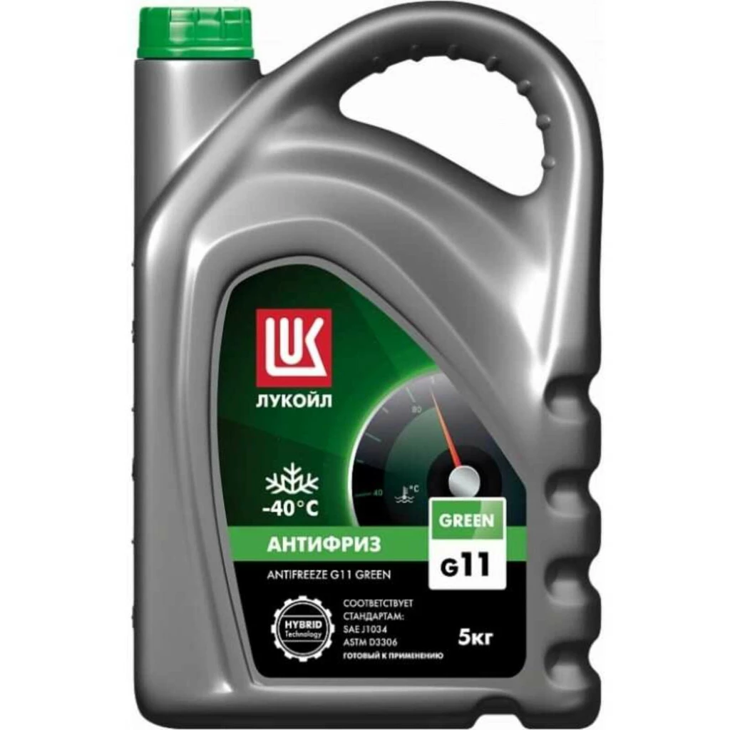Антифриз Lukoil G11 -40°С зеленый 5 кг