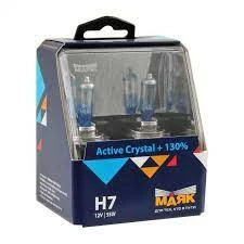 Лампа галогенная Маяк Active Crystal H7 12V 55W, 72720AC+130, 2 шт