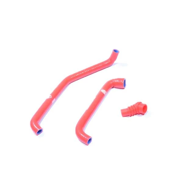 Патрубок регулятора холостого хода ГАЗель (409 дв.) (3 шт.) (красный) ПТП64