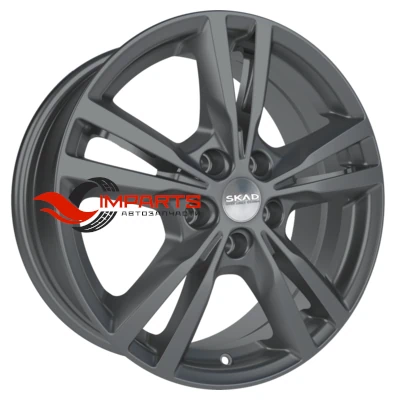 Колесный диск СКАД 7x17/5x114,3 ET45 D67,1 Мельбурн (КЛ245) графит (АРС 014 black)