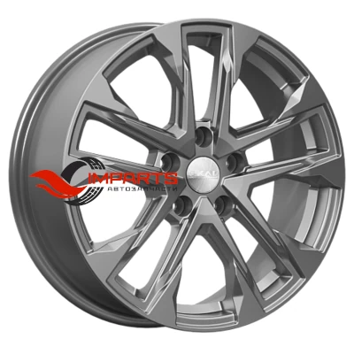 Колесный диск СКАД 7x17/5x110 ET35 D65,1 Атакор (КЛ376) графит