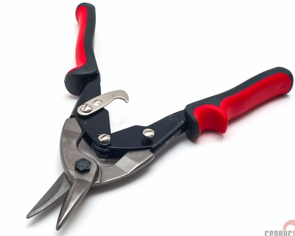 Ножницы по металлу Сервис Ключ (с обрезиненными ручками)
